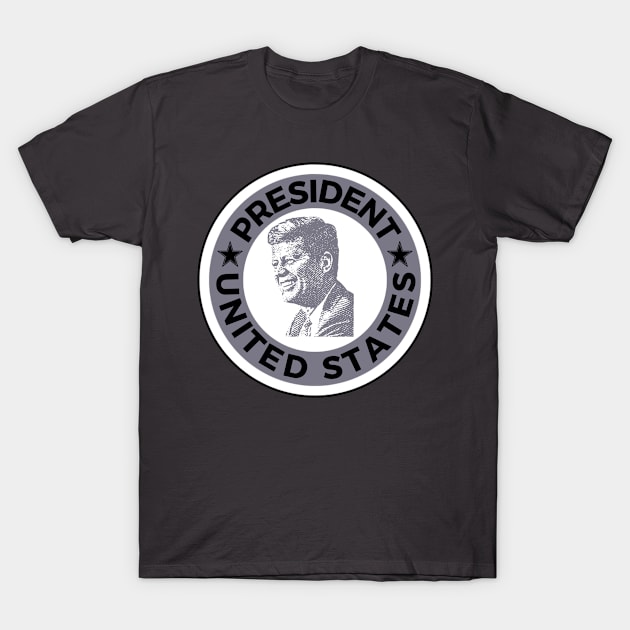 USA President Politician,  America - John F Kennedy T-Shirt by Kcaand